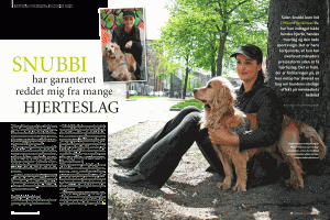 Milena Penkowa og Snubbi / HUNDEN